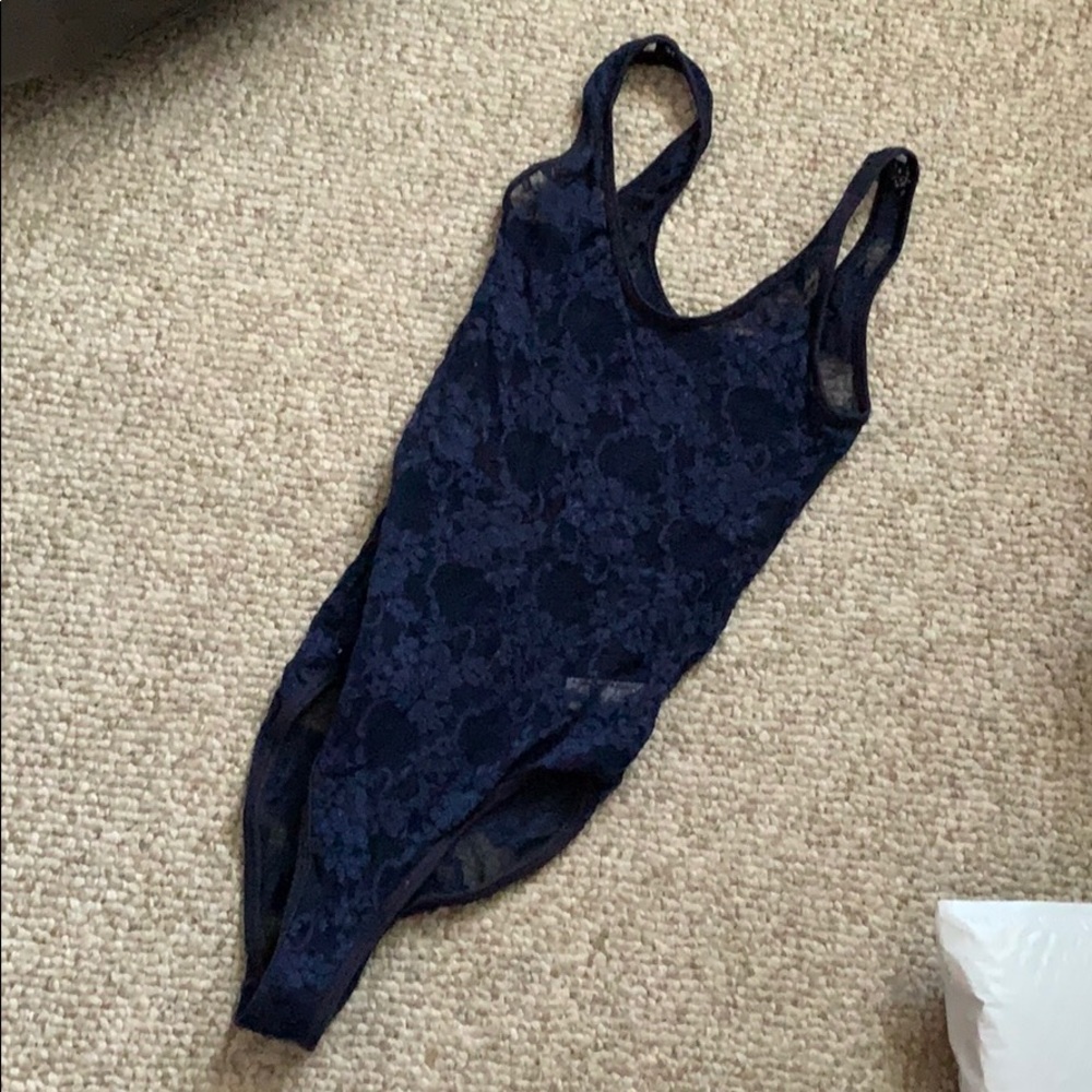 American Apparel Lace Bodysuit